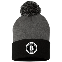 Load image into Gallery viewer, BBTP Logo Pom Pom Knit Cap
