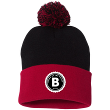 Load image into Gallery viewer, BBTP Logo Pom Pom Knit Cap
