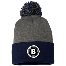 Load image into Gallery viewer, BBTP Logo Pom Pom Knit Cap
