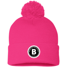 Load image into Gallery viewer, BBTP Logo Pom Pom Knit Cap
