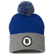 Load image into Gallery viewer, BBTP Logo Pom Pom Knit Cap
