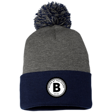 Load image into Gallery viewer, BBTP Logo Pom Pom Knit Cap
