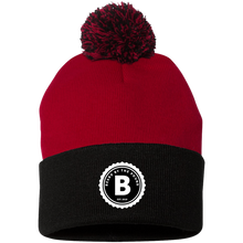Load image into Gallery viewer, BBTP Logo Pom Pom Knit Cap
