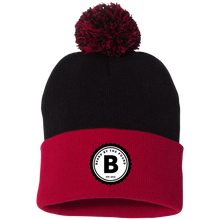 Load image into Gallery viewer, BBTP Logo Pom Pom Knit Cap

