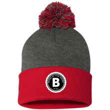Load image into Gallery viewer, BBTP Logo Pom Pom Knit Cap
