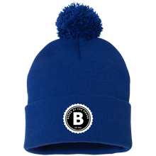Load image into Gallery viewer, BBTP Logo Pom Pom Knit Cap
