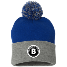 Load image into Gallery viewer, BBTP Logo Pom Pom Knit Cap
