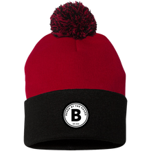 Load image into Gallery viewer, BBTP Logo Pom Pom Knit Cap
